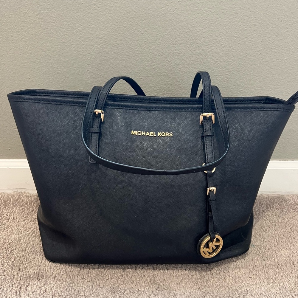 Michael Kors Black Tote Bag